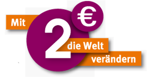 Logo für Zukunftsfestival NOW von 2 Euro Aktion