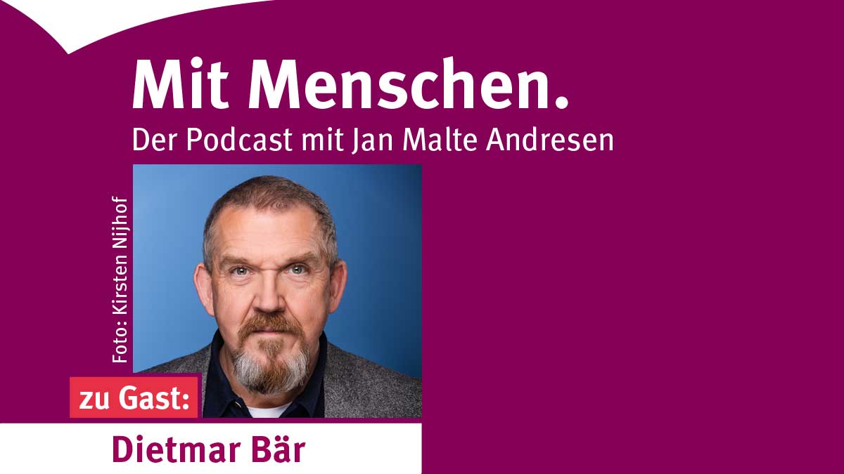 Dietmar Bär im Misereor-Podcast zu Gast
