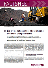 Die problematischen Steinkohleimporte deutscher Energiekonzerne