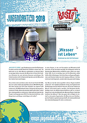 Misereor/BDKJ Jugendaktion 2018 – Basta! Wasser ist Menschenrecht!