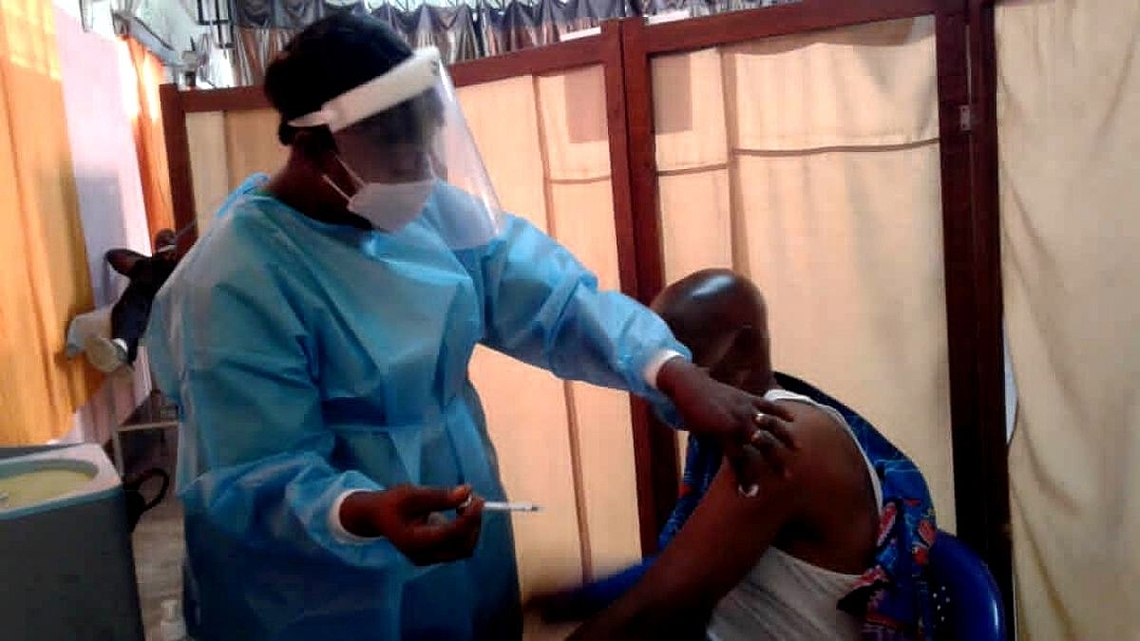 Impfsituation in der DR Kongo.