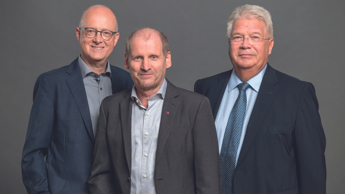 Geschäftsführer v.l.n.r.: Bernd Bornhorst, Pirmin Spiegel, Thomas Antkowiak