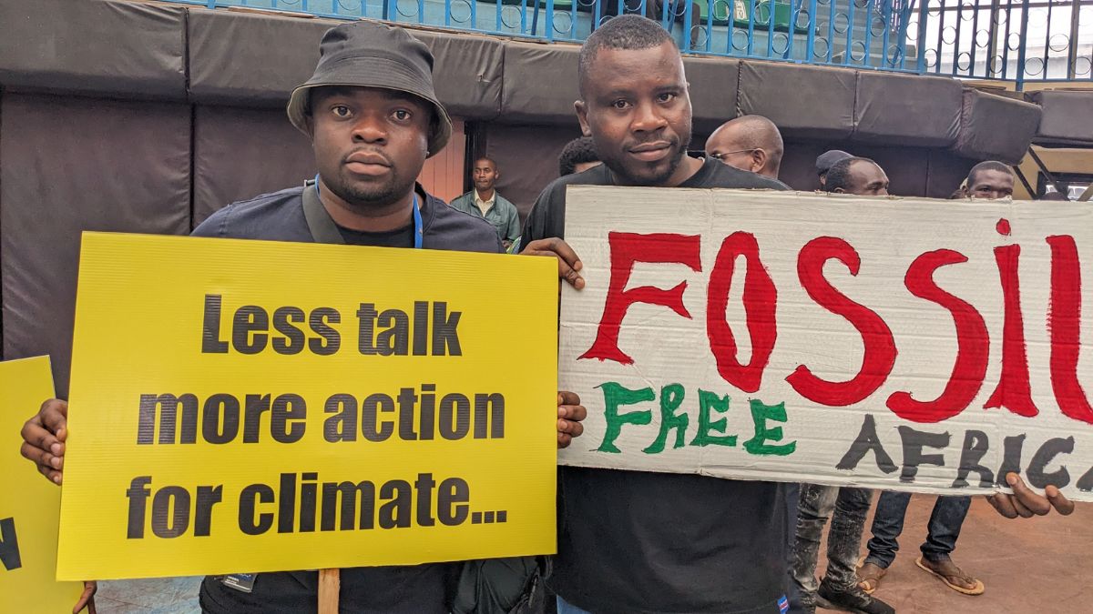 Klimaaktivisten: Gegen Abbau fossiler Energien © Powershift | Misereor