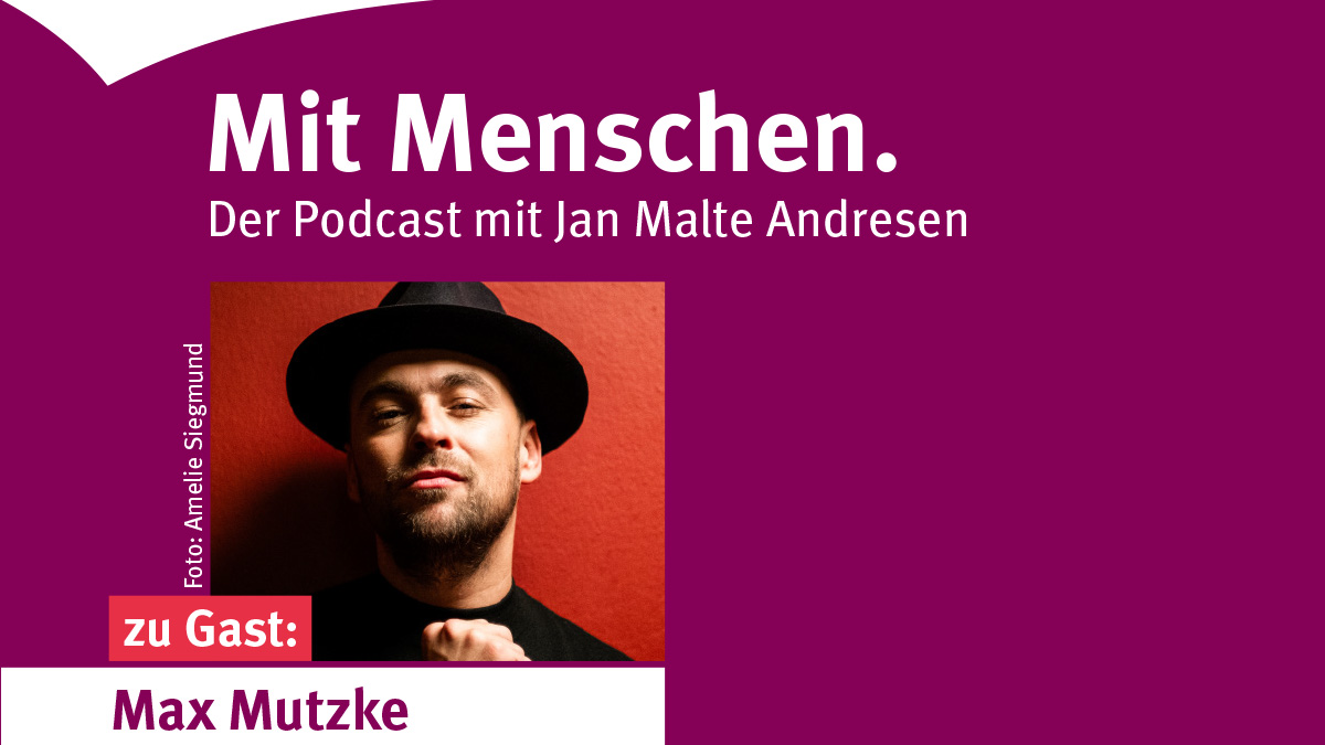 Im Misereor-Podcast zu Gast: Max Mutzke